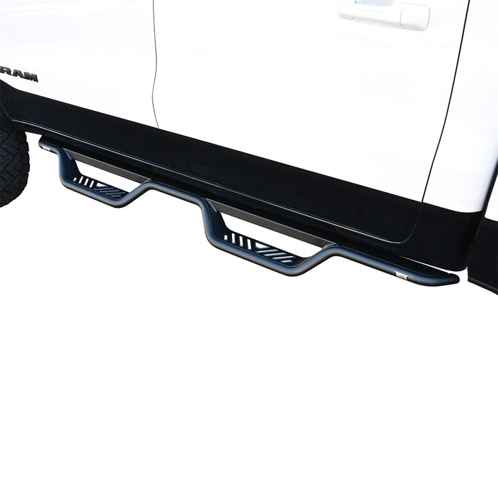Westin 20-14085 Outlaw Nerf Step Bars; Drop; Textured Black; - Truck Part Superstore