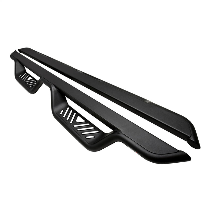 Westin 20-14095 Outlaw Nerf Step Bars; Drop; Textured Black; - Truck Part Superstore