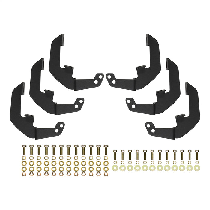 Westin 20-14125 Outlaw Nerf Step Bars; Drop; Steel;  Textured Black; - Truck Part Superstore