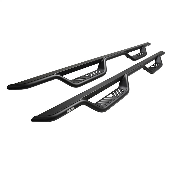 Westin 20-14135 Outlaw Nerf Step Bars; Drop; Textured Black; - Truck Part Superstore