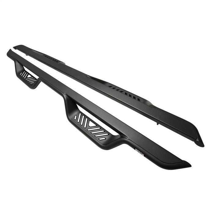 Westin 20-14135 Outlaw Nerf Step Bars; Drop; Textured Black; - Truck Part Superstore