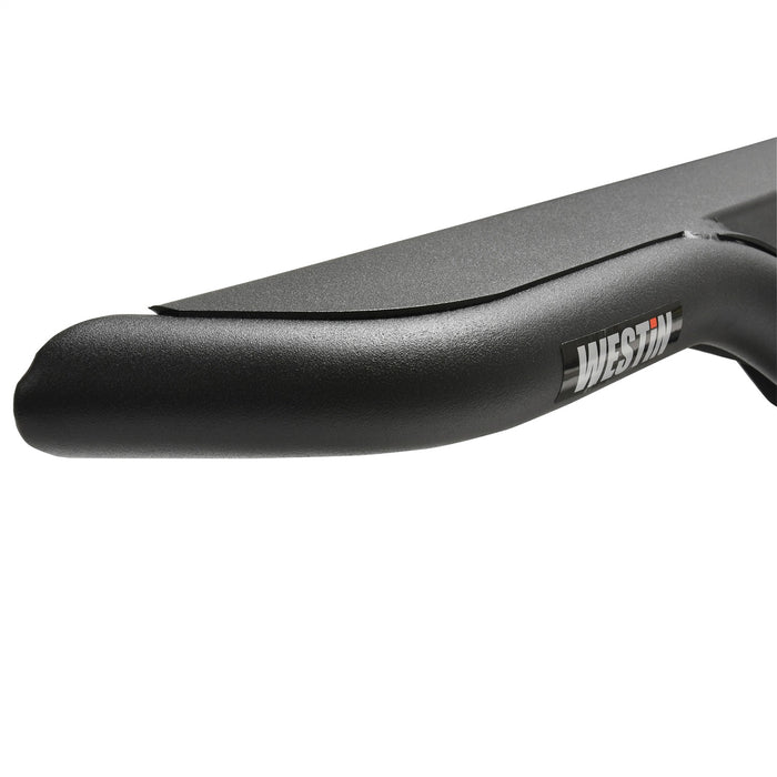 Westin 20-14135 Outlaw Nerf Step Bars; Drop; Textured Black; - Truck Part Superstore