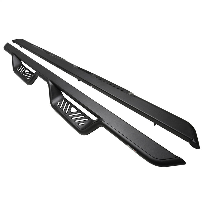 Westin 20-14165 Outlaw Nerf Step Bars; Drop; Textured Black; - Truck Part Superstore