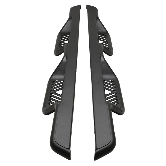 Westin 20-14165 Outlaw Nerf Step Bars; Drop; Textured Black; - Truck Part Superstore
