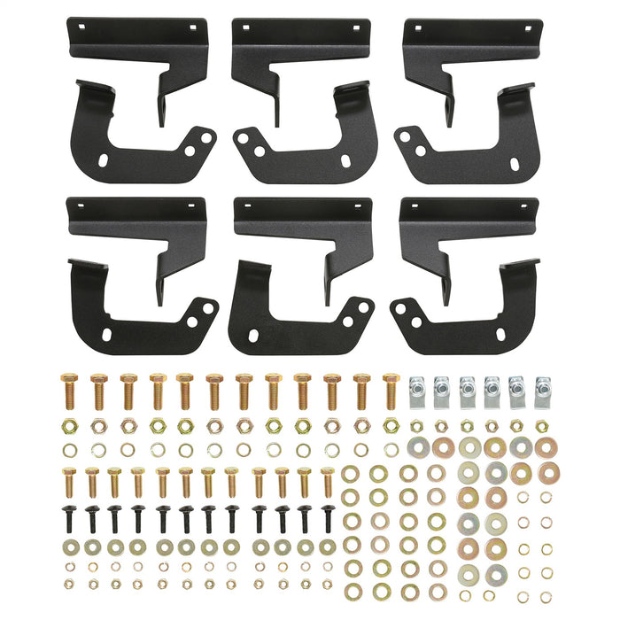 Westin 20-14165 Outlaw Nerf Step Bars; Drop; Textured Black; - Truck Part Superstore
