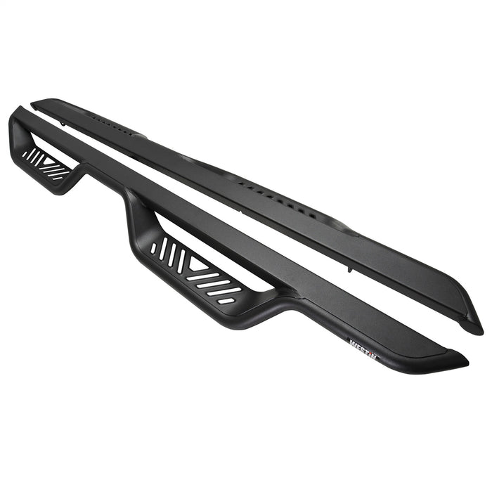 Westin 20-14195 Outlaw Nerf Step Bars; Drop; Textured Black; - Truck Part Superstore