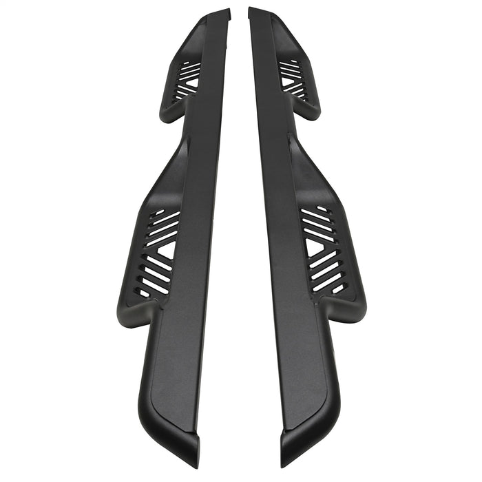 Westin 20-14195 Outlaw Nerf Step Bars; Drop; Textured Black; - Truck Part Superstore