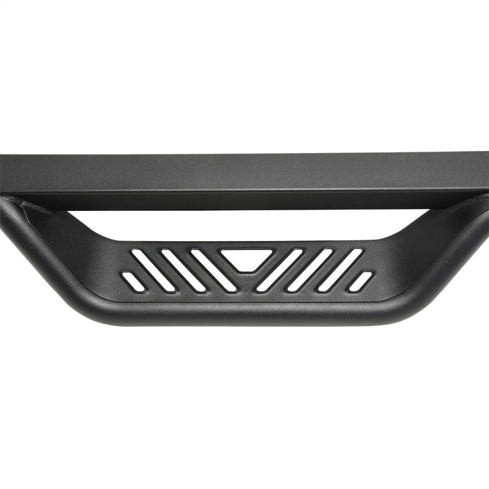Westin 20-14195 Outlaw Nerf Step Bars; Drop; Textured Black; - Truck Part Superstore