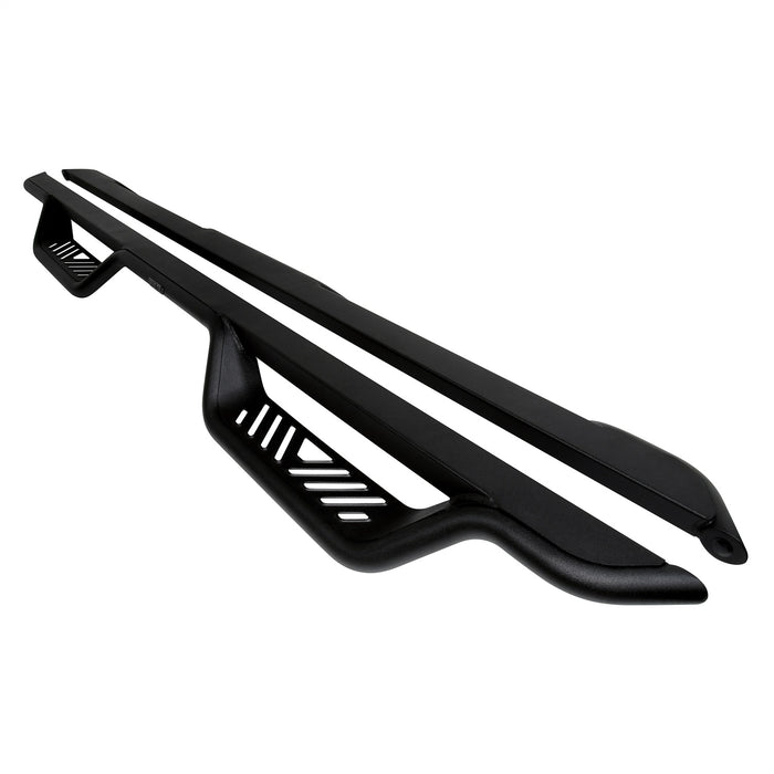 Westin 20-14235 Outlaw Nerf Step Bars; Drop; Textured Black Powder Coat; - Truck Part Superstore