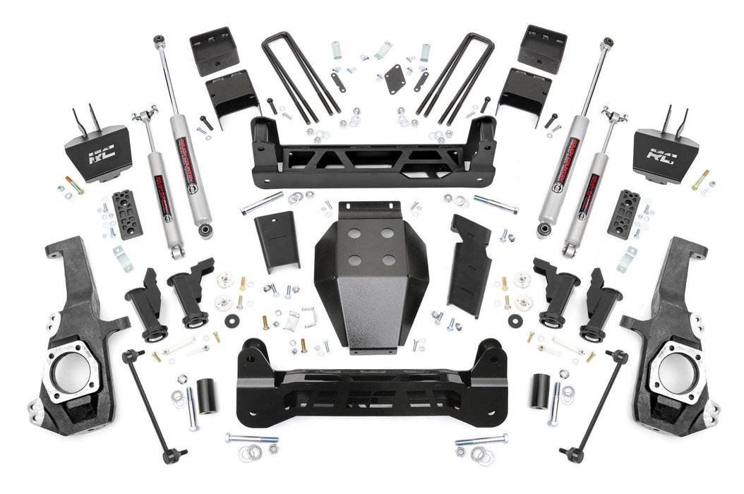 Rough Country 11030 5 Inch Lift Kit - Torsion Drop - Chevy/GMC 2500HD (20-23) - Truck Part Superstore
