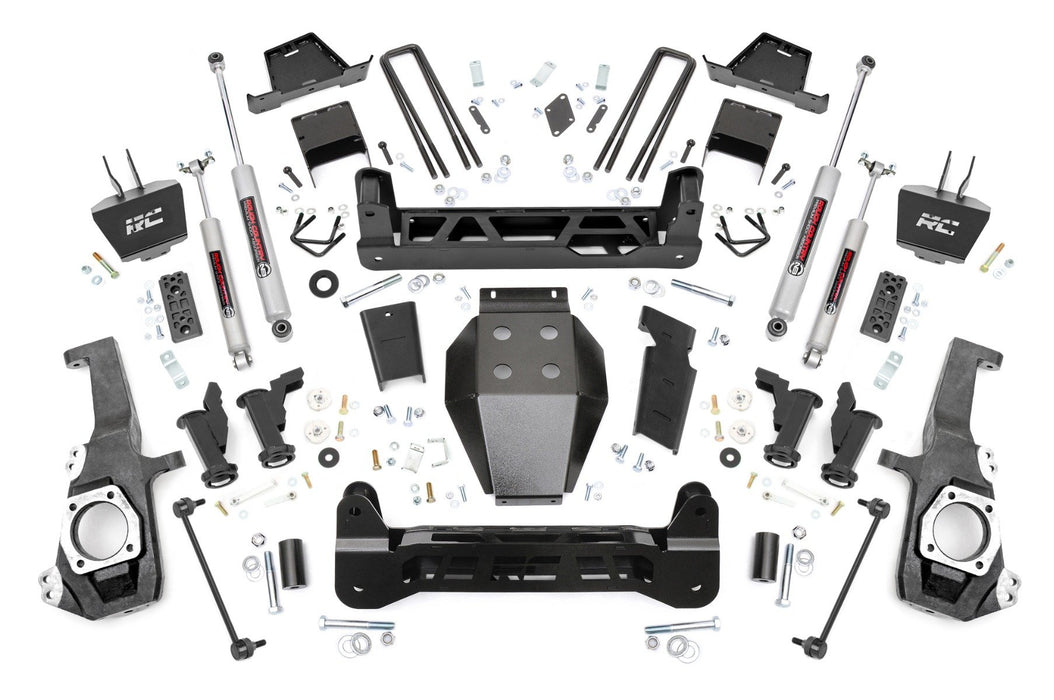 Rough Country 11730 7 Inch Lift Kit - Torsion Drop - Chevy/GMC 2500HD (20-23) - Truck Part Superstore