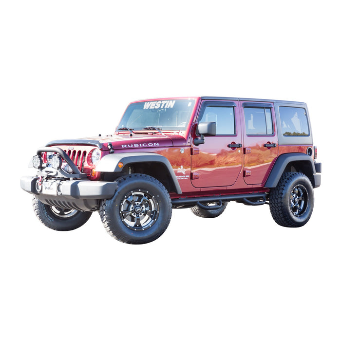 Westin 20-3295 GenX™ Oval Drop Nerf Step Bars - Truck Part Superstore