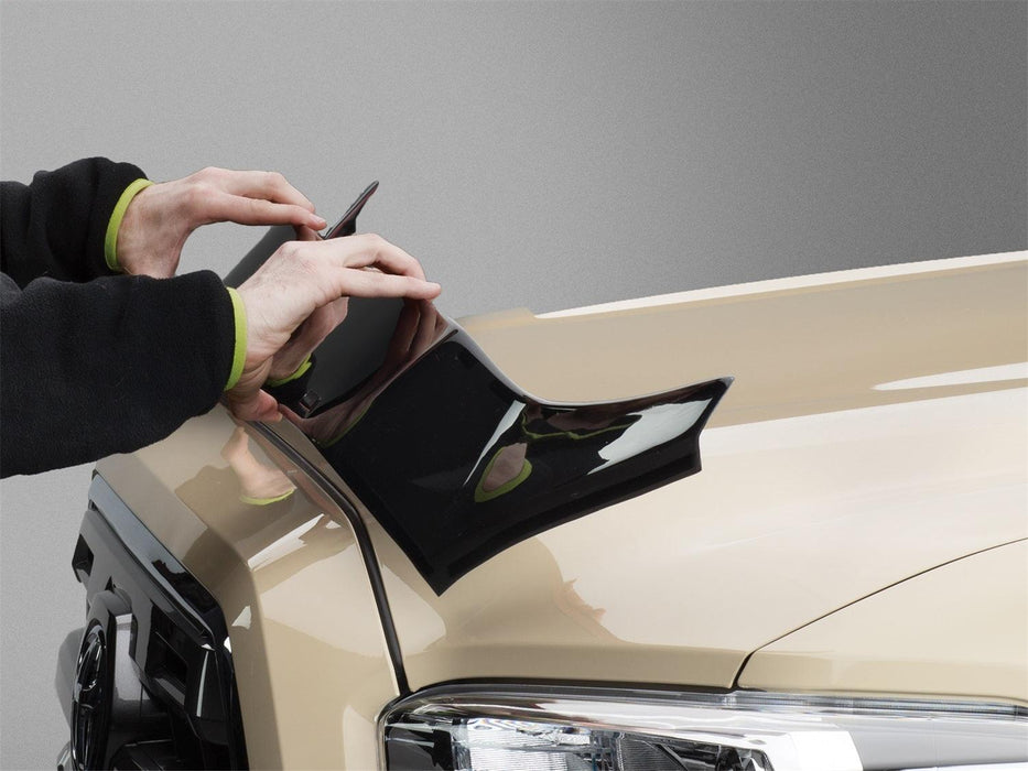 Weathertech 55106 Hood Protector, Black - Truck Part Superstore