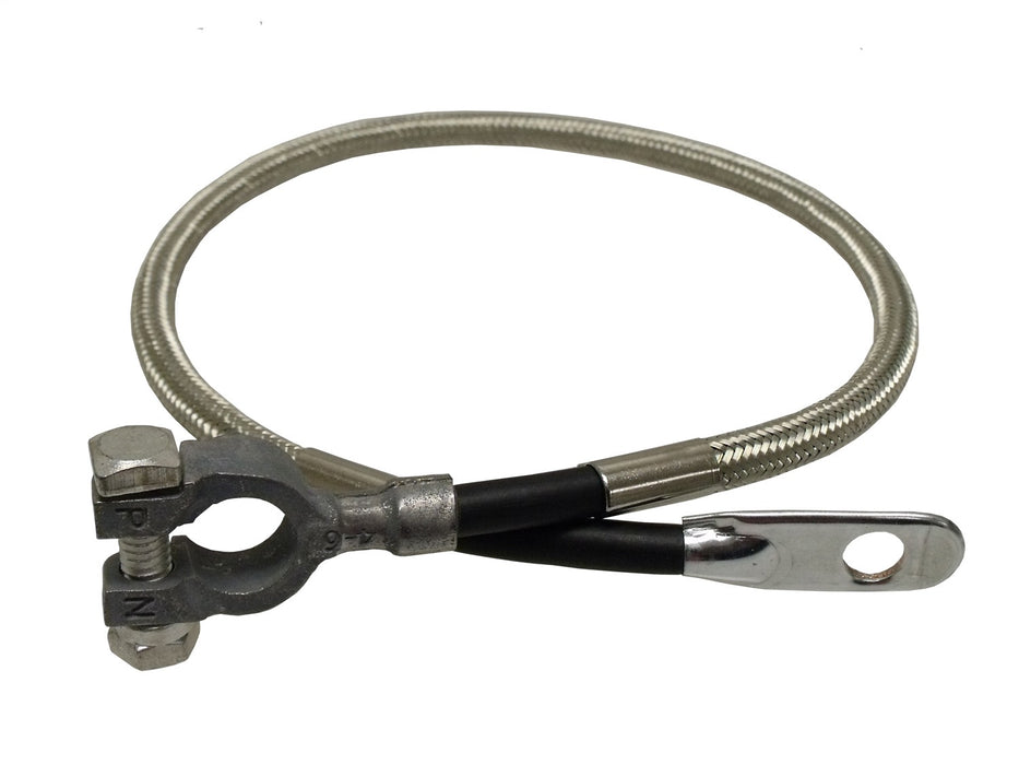 Taylor Cable 20027 Diamondback® Shielded Stainless Braided Battery Cable - Truck Part Superstore