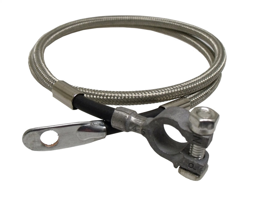 Taylor Cable 20038 Diamondback® Shielded Stainless Braided Battery Cable - Truck Part Superstore