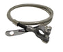 Taylor Cable 20038 Diamondback® Shielded Stainless Braided Battery Cable - Truck Part Superstore
