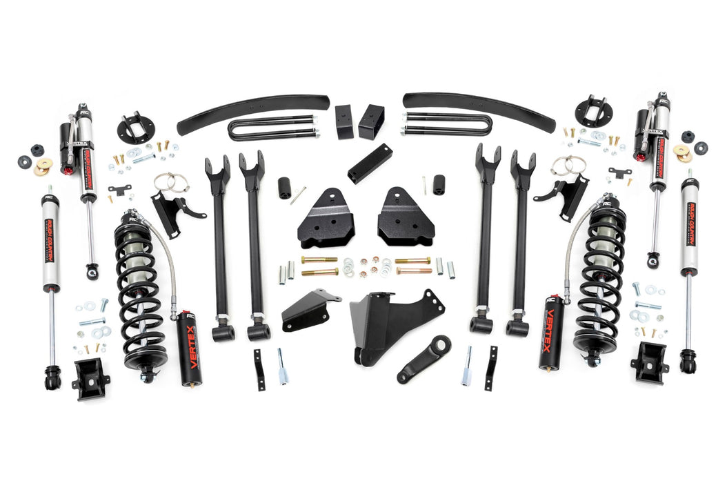 Rough Country 58159 6 Inch Lift Kit - Gas - 4 Link - OVLD - C/O Vertex - Ford Super Duty (05-07) - Truck Part Superstore