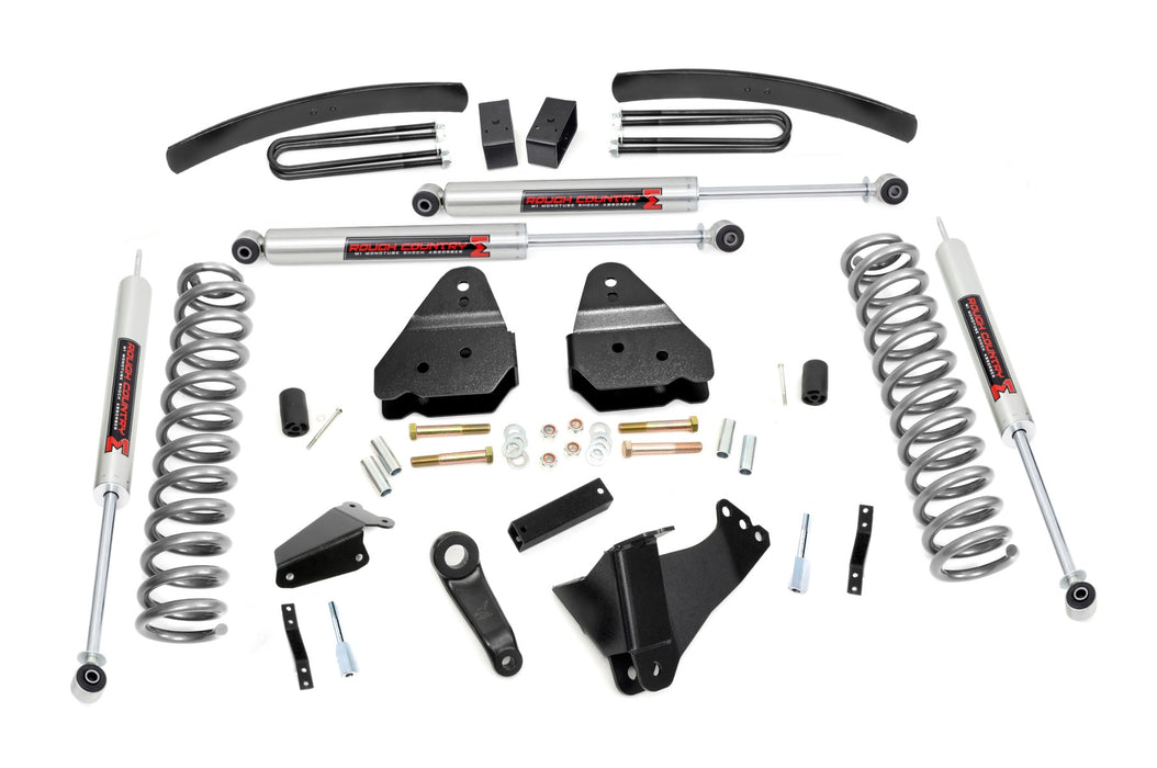 Rough Country 59640 6 Inch Lift Kit - Gas - M1 - Ford Super Duty 4WD (2005-2007) - Truck Part Superstore