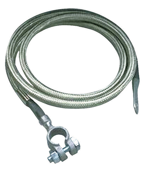 Taylor Cable 20053 Diamondback® Shielded Stainless Braided Battery Cable - Truck Part Superstore