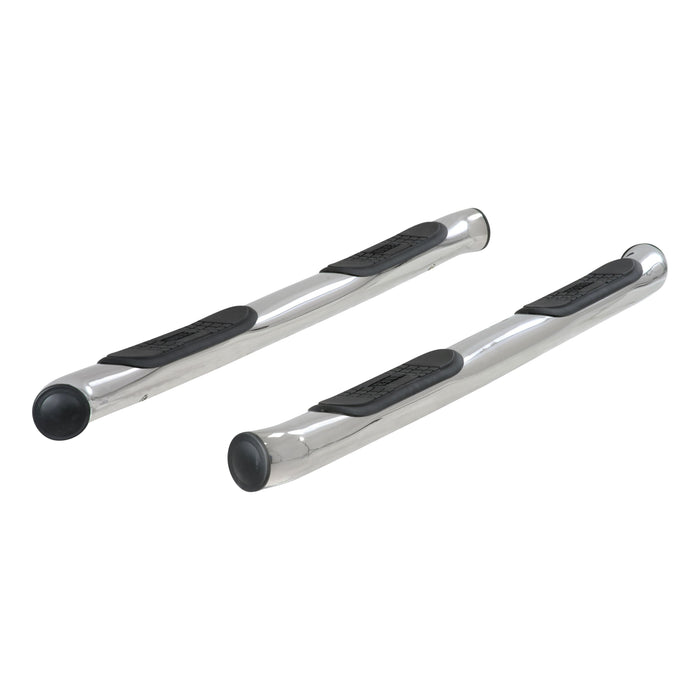 ARIES 201005-2 3" Round Polished Stainless Side Bars, Select Jeep Liberty for Select Jeep Liberty