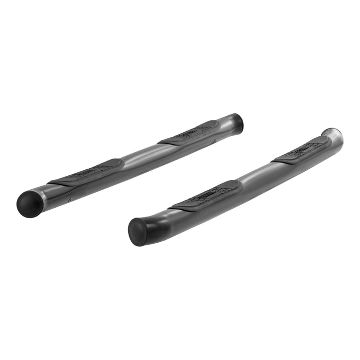 ARIES 201005 3" Round Black Steel Side Bars, Select Jeep Liberty for Select Jeep Liberty
