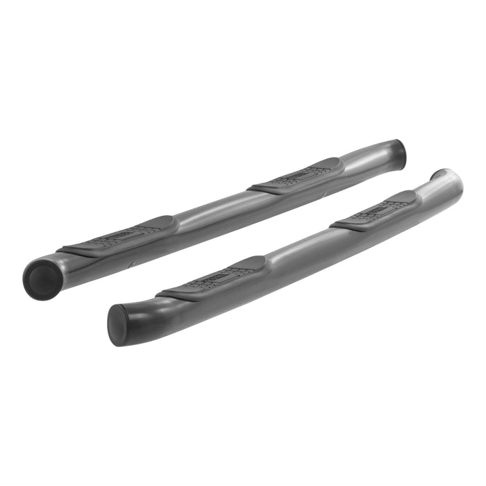 ARIES 201008 3" Round Black Steel Side Bars, Select Jeep Grand Cherokee for Select Jeep Grand Cherokee