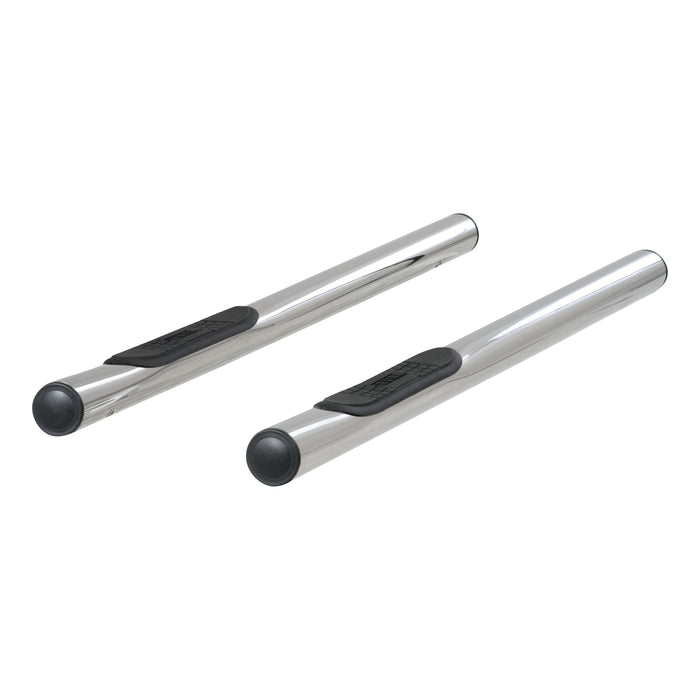 ARIES 202001-2 3" Round Polished Stainless Side Bars, Select Toyota Tacoma for Select Toyota Tacoma