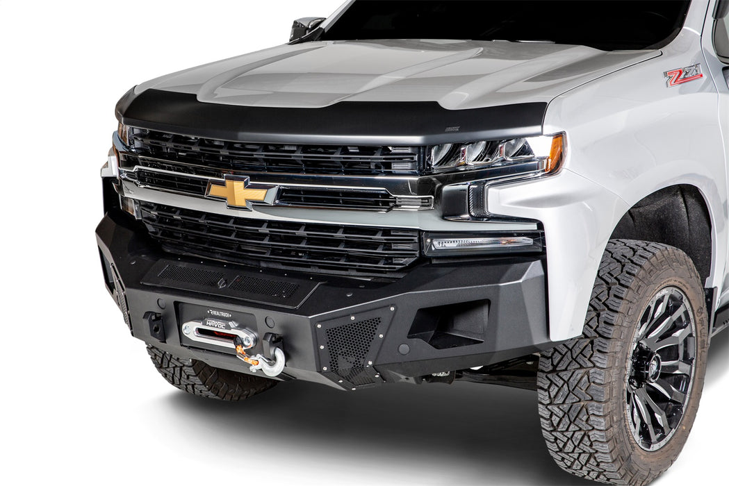 Husky Liners 2877139 Aeroskin Hood Protector; Matte Black Low Profile for Select Chevrolet Silverado HD, Chevrolet Silverado HD