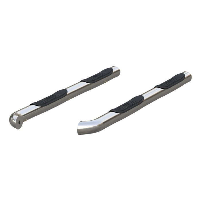 ARIES 202022-2 3" Round Polished Stainless Side Bars, Select Toyota 4Runner for Select Toyota 4Runner