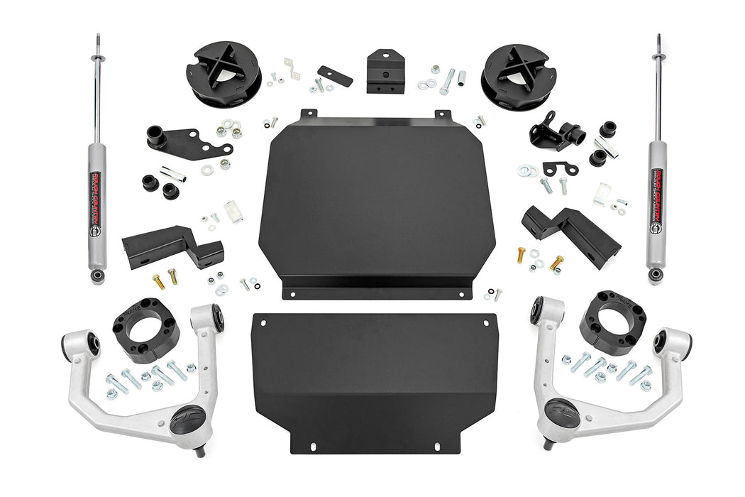 Rough Country 70330 3.5 Inch Lift Kit - Toyota Tundra 4WD (2022-2023) - Truck Part Superstore