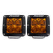 Rigid Industries 20252 D-Series Spot with Amber PRO Lens Pair Rigid Industries - Truck Part Superstore