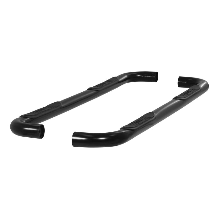 ARIES 203009 3" Round Black Steel Side Bars, Select Ford F-150 for Select Ford F-150