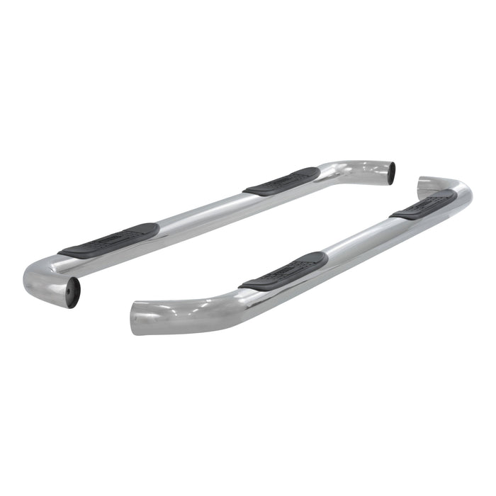 ARIES 203010-2 3" Round Polished Stainless Side Bars, Select Ford Explorer Sport Trac for Select Ford Explorer Sport Trac