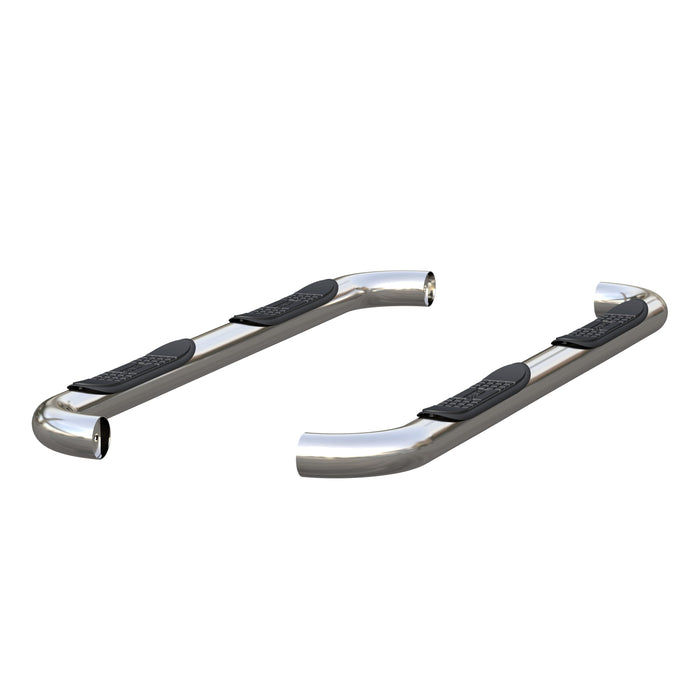 ARIES 203025-2 3" Round Polished Stainless Side Bars, Select Ford F-250, F-350 Super Duty for Select Ford F-250