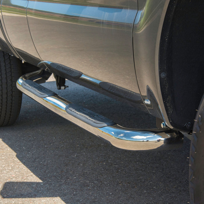 ARIES 203025-2 3" Round Polished Stainless Side Bars, Select Ford F-250, F-350 Super Duty for Select Ford F-250