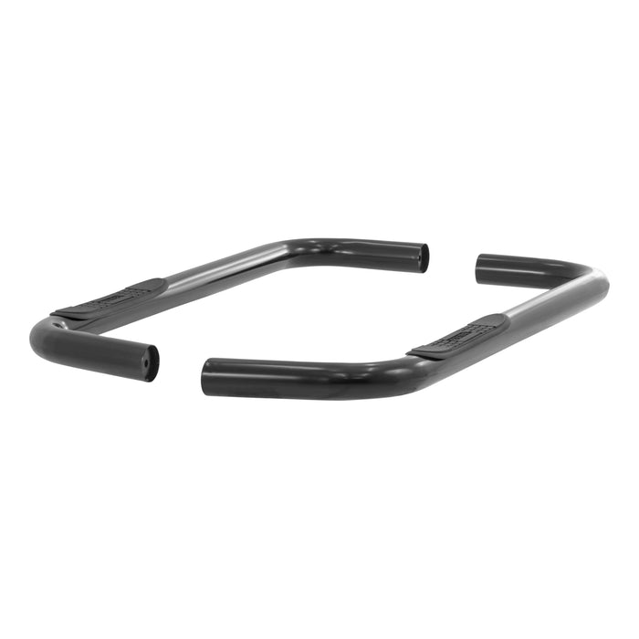 ARIES 203035 3" Round Black Steel Side Bars, Select Ford Ranger for Select Ford Ranger