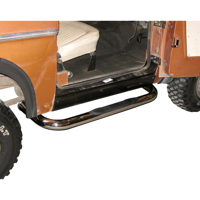 ARIES 203038-2 3" Round Polished Stainless Side Bars, Select Ford Bronco for Select Ford Bronco