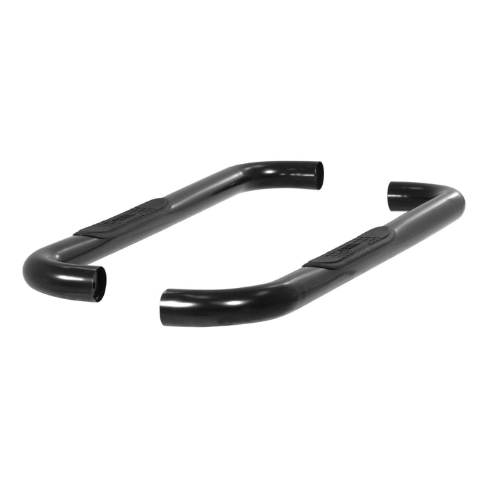 ARIES 203040 3" Round Black Steel Side Bars, Select Ford F-150 for Select Ford F-150