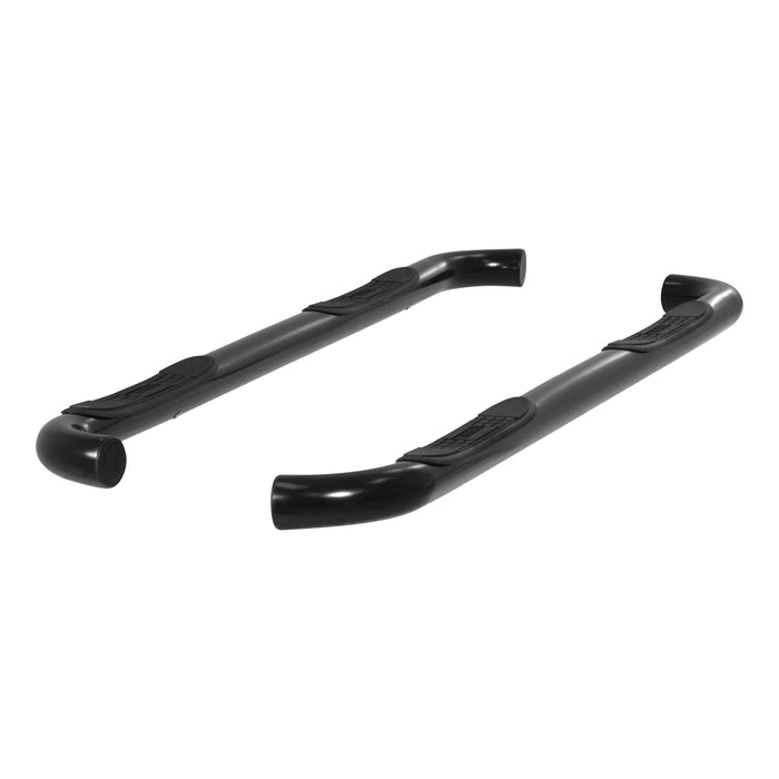 ARIES 203044 3" Round Black Steel Side Bars, Select Ford F-150, F-250, F-350 Super Duty for Select Ford F-150