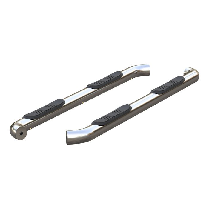 ARIES 203046-2 3" Round Polished Stainless Side Bars, Select Ford Ranger SuperCrew for Select Ford Ranger
