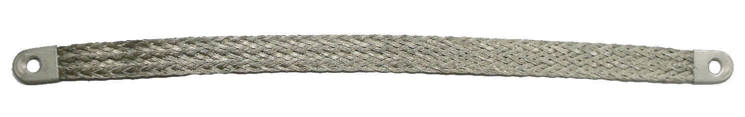 Taylor Cable 20318 Grounding Strap; 4 Gauge; 18 in. Long; Tinned Copper; - Truck Part Superstore