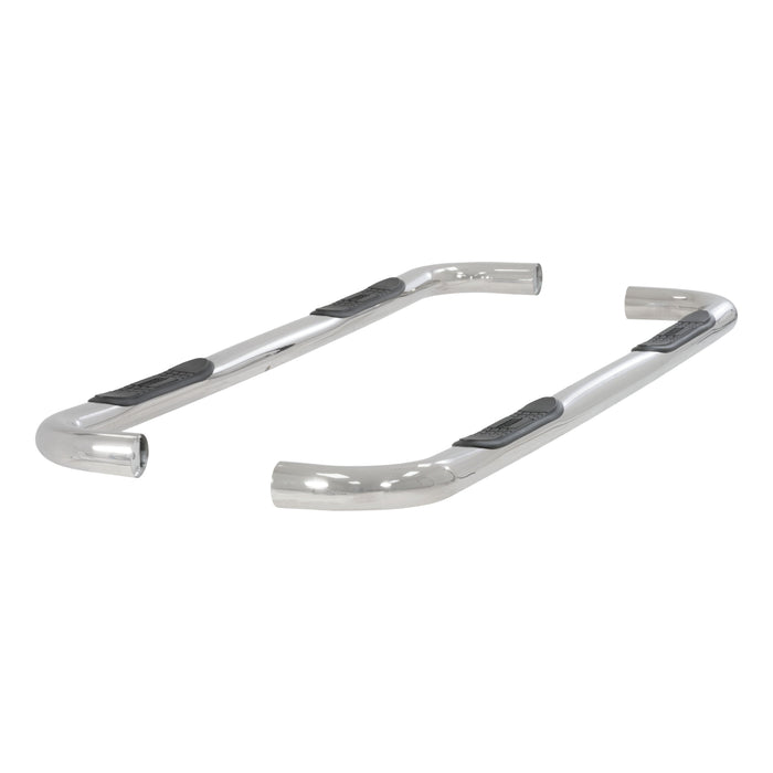 ARIES 204004-2 3" Round Polished Stainless Side Bars, Select Avalanche, Suburban, Yukon XL for Select Chevrolet Suburban 1500
