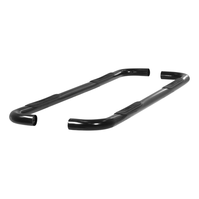 ARIES 204004 3" Round Black Steel Side Bars, Select Avalanche, Suburban, Yukon XL for Select Chevrolet Suburban 1500