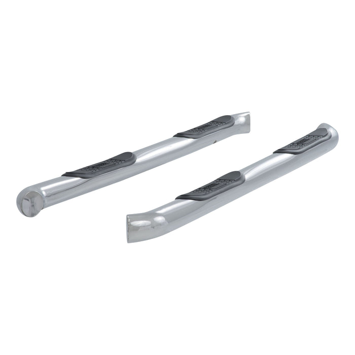 ARIES 204032-2 3" Round Polished Stainless Side Bars, Select Chevrolet Equinox, GMC Terrain for Select Chevrolet Equinox