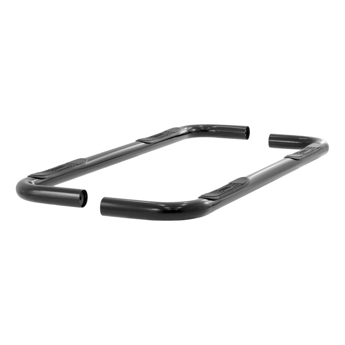 ARIES 204039 3" Round Black Steel Side Bars, Select Chevrolet Suburban for Select Chevrolet C10 Suburban