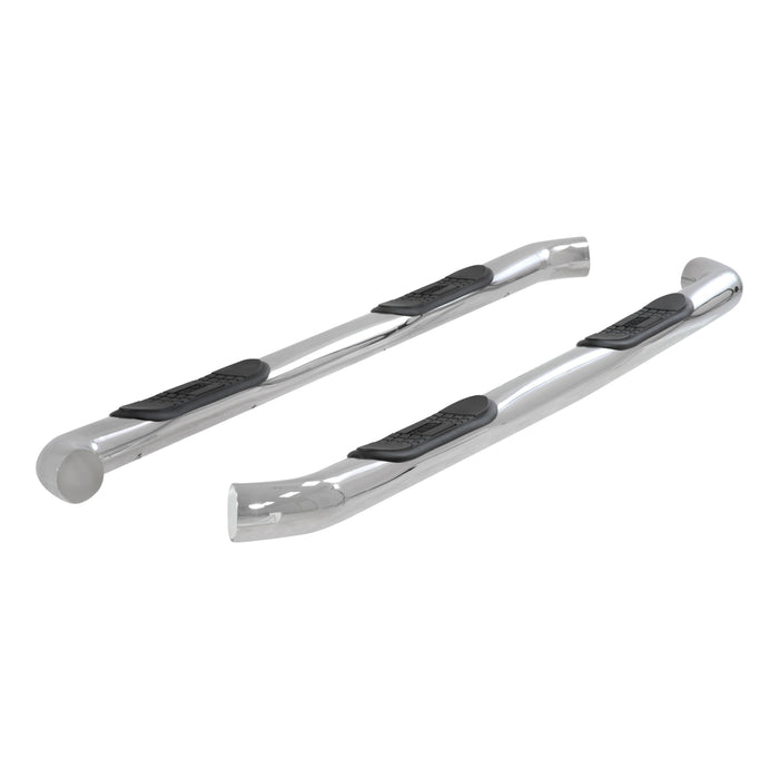 ARIES 204045-2 3" Round Polished Stainless Side Bars, Select Silverado, Sierra 1500, 2500, 3500 for Select Chevrolet Silverado 2500 HD