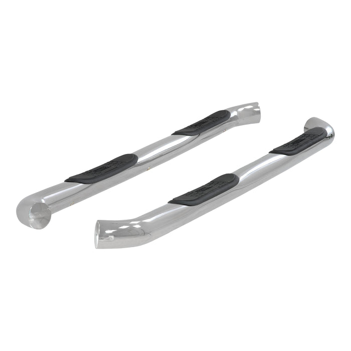 ARIES 204046-2 3" Round Polished Stainless Side Bars, Select Silverado, Sierra 1500, 2500, 3500 for Select Chevrolet Silverado 2500 HD
