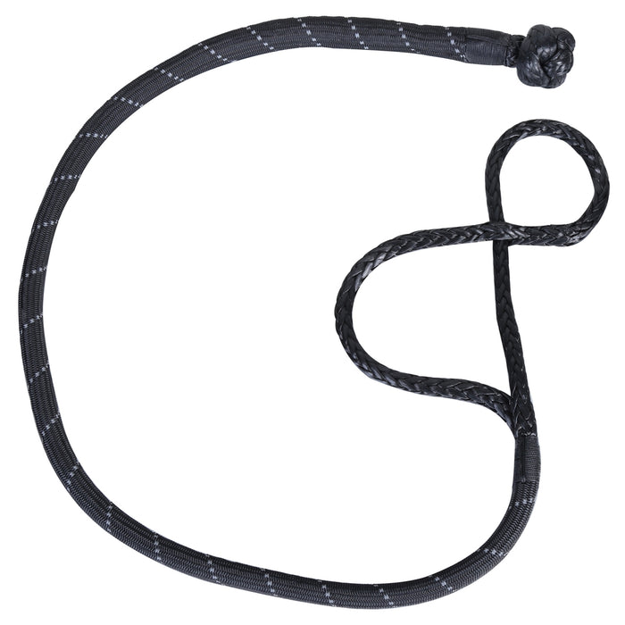 Bulldog Winch 20423 Abrasion Resistant Rope Shackle 12mm 45000 Lbs Breaking Strength 20 Inch Diameter Loop Reflective Bulldog Winch - Truck Part Superstore