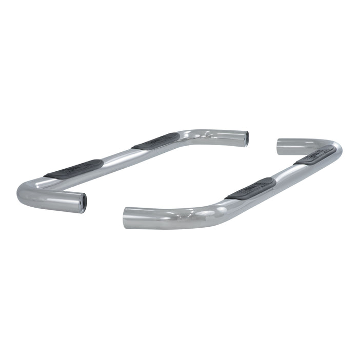 ARIES 205008-2 3" Round Polished Stainless Side Bars, Select Dodge Ram 1500, 2500, 3500 for Select Dodge Ram 1500