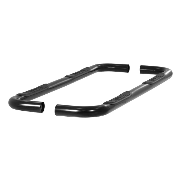 ARIES 205008 3" Round Black Steel Side Bars, Select Dodge Ram 1500, 2500, 3500 for Select Dodge Ram 1500
